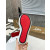 Christian Louboutin White Leather Flat Slide Sandal