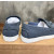 Christian Louboutin Slate Nubuck Leather Slip‑On Loafers