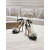 Christian Louboutin Black Patent 120mm Crystal Flower Platform Stiletto Sandals