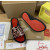 Christian Louboutin Geometric‑Print Logo Slide Sandals