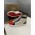 Christian Louboutin Cream Navy Red Spiked 20mm High‑Top Sneakers