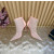 Christian Louboutin Nude Mesh 100mm Crystal‑Embellished Pointed Toe Stiletto Heel Ankle Boots