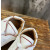 Christian Louboutin White Calf Leather Red‑Logo Low‑Top Sneakers