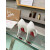 Christian Louboutin White Patent Scalloped 100mm heel Pump
