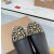 Christian Louboutin Black Leather Mixed‑Metal Studded Chelsea Ankle Boots Block Heel