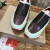 Christian Louboutin Multicolor Patchwork Spiked Slip‑On Sneakers
