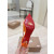 Christian Louboutin Orange Patent Leather 100mm Stiletto Heel Slingback Pumps