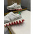 Christian Louboutin Mixed‑Media Shark Tooth Sole Low‑Top Sneakers
