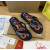 Christian Louboutin Black Printed Spike‑Detail Flip‑Flop Sandals