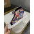Christian Louboutin Colorful Graffiti Print Silver‑Spiked High‑Top Sneakers