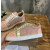Christian Louboutin Pink‑Gold Glitter Spiked‑Toe Low‑Top Lace‑Up Sneakers