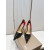 Christian Louboutin Black‑Red Gradient Patent 100mm Stiletto Heel Pointed‑Toe Pumps