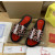Christian Louboutin Geometric‑Print Logo Slide Sandals