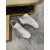Christian Louboutin White Strass Rhinestone Spiked High‑Top Sneakers