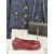 Christian Louboutin × Maison Margiela Burgundy Patent Tabi Split‑Toe Flat Shoes