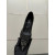 Christian Louboutin Black Mesh Crystal Pointed‑Toe Flat Shoes