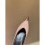 Christian Louboutin Pink Patent 55mm Metal‑Tip Pointed Toe Kitten Heel Pumps