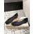 Christian Louboutin × Maison Margiela Black Mesh Crystal Tabi Split‑Toe Wedge Flats