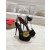 Christian Louboutin Black Satin Crystal Flower 150mm Platform Stiletto Heel Sandals