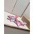 Christian Louboutin Floral‑Print Satin Bow 55mm Pointed‑Toe Mule Heels