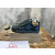 Christian Louboutin Green Camouflage Gunmetal‑Spiked Low‑Top Sneakers
