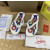 Christian Louboutin White Multi‑Color Graphic Print Studded Flip‑Flop Sandals