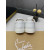 Christian Louboutin White Leather Silver Crystal‑Encrusted Low‑Top Sneakers