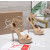 Christian Louboutin Nude Patent 150mm Ankle‑Strap Heel Platform Sandals