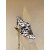 Christian Louboutin Ikat‑Print Satin 100mm heel Crisscross Mule High‑Heel Sandals