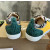 Christian Louboutin Color‑Block Spiked Rhinestone Low‑Top Sneakers