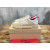 Christian Louboutin Beige‑White Spiked Platform Low‑Top Sneakers