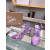 Christian Louboutin Purple Metallic Crystal‑Embellished 100mm Stiletto heel Sandals