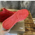 Christian Louboutin Red Full‑Spike Leather High‑Top Sneakers