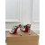 Christian Louboutin Leopard‑Print Satin Twist‑Strap Mule High‑Heel Sandals