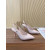 Christian Louboutin Blush Nude Leather 85mm Pointed Toe Slingback Pumps