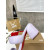 Christian Louboutin Lavender Leather 55mm heel Slide Sandals