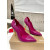 Christian Louboutin Fuchsia Patent Leather Pointed Toe 100mm heel Pumps