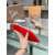 Christian Louboutin Clear PVC Gold Crystal Pointed‑Toe Flat Pumps