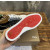 Christian Louboutin Denim Mixed‑Media Crystal Spike Low‑Top Sneakers