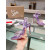 Christian Louboutin Purple Metallic Crystal Embellished Slingback Sandal 100mm heel