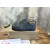 Christian Louboutin Dark Grey Suede Black‑Spiked Low‑Top Men’s Sneakers