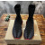 Christian Louboutin Black Knit Sock‑Style Shark‑Tooth Sole High‑Top Sneaker Boots