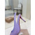 Christian Louboutin Lavender Patent Leather 85mm Pointed‑Toe Slingback Stiletto Heel Pumps