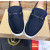 Christian Louboutin Black Nubuck Metal‑Stud Slip‑On Loafers