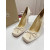 Christian Louboutin Ivory Satin Bow 100mm Square Toe Stiletto Pumps
