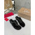 Christian Louboutin Black Croc‑Embossed 70mm Block Heel Thong Mule Sandals