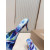 Christian Louboutin Multicolor Satin 70mm Bow Heel Mule Sandals