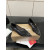Christian Louboutin Black Mesh Crystal Pointed‑Toe Flat Shoes