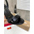 Christian Louboutin Black Patent Leather 100mm heel Ankle Strap Sandals