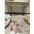 Christian Louboutin × Maison Margiela Silver Mesh Crystal Tabi Split‑Toe Flat Shoes